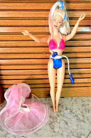 Starlight Fairy Barbie Doll Mattel Magical Belt Spins And Lights Up 2001