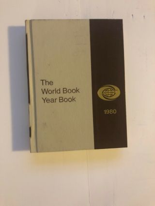 Vintage The World Book Year Book 1980 Encyclopedia