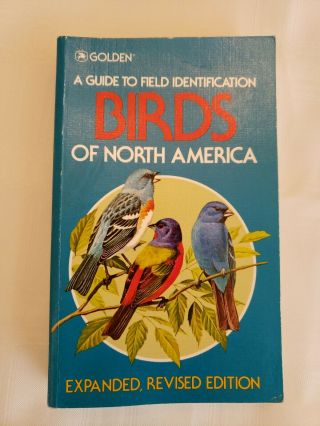 Vintage 1983 A Guide To Field Identification Birds Of North America Book Singer