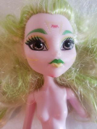 2011 Monster High Batsy Claro NUDE DOLL ONLY NO ARMS NO CLOTHES NO ACCESSORIES 3