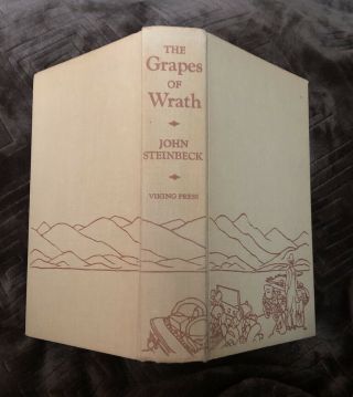 The Grapes Of Wrath By John Steinbeck 1939 Book Club Edition