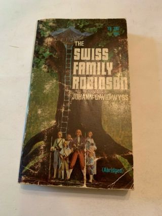 1969 The Swiss Family Robinson By Johann David Wyss Scholastic 3rd Printing