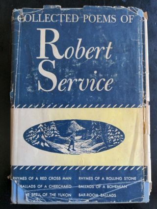 Vintage Collected Poems Of Robert Service Hcdj