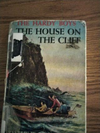 The Hardy Boys - Book 2 - The House On The Cliff By Franklin W.  Dixon 1959