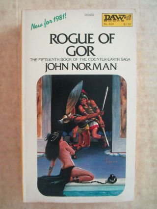 Rogue Of Gor By John Norman Fn (1st Print,  1981)