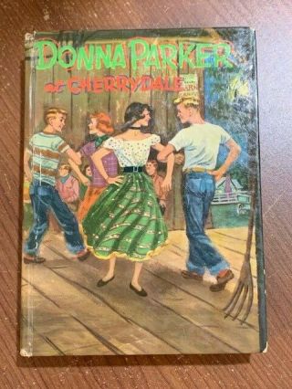 Donna Parker At Cherrydale By Marcia Martin C1957 1st Ed Vintage Whitman