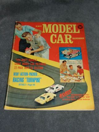 1962 Amt Model Car Handbook Magazine; Hot Rods
