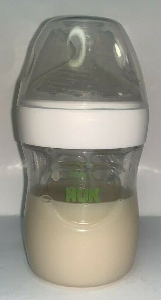 4 Oz Nuk Reborn Baby Bottle With Fake Formula Milk