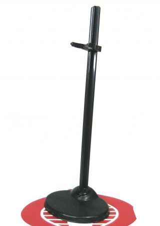 Monster High Accessory Black Figure Stand For Doll With Black Base