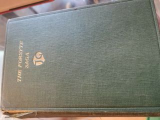 Vintage Antique Book 1935 The Forsyte Saga John Galsworthy