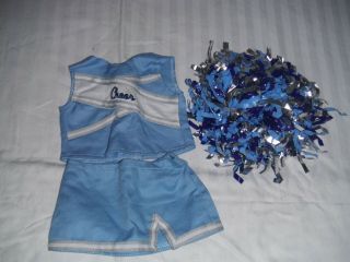 American Girl Cheer Outfit And One Pompom