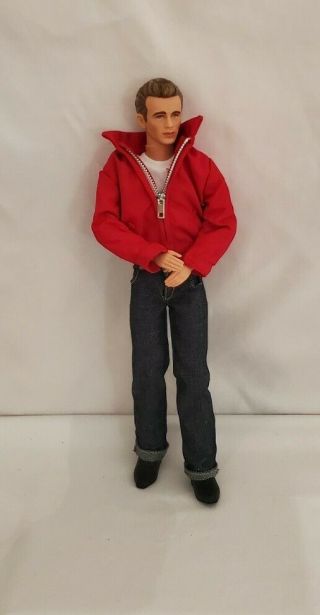 James Dean Collectible 12 " Figure Doll Timeless Treasures Mattel 2000