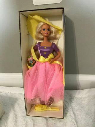 1995 Avon Spring Blossoms Limited Edition Barbie - First In Series Nrfb