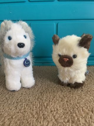American Girl Doll Pets Himalayan Cat And Pepper The Husky