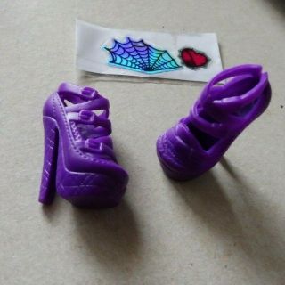 Monster High Doll Clothes Purple Shoes 3 Eyed Ghoul Cam Create A Monster