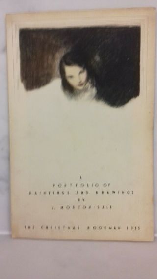 A Portfolio Of Paintings And Drawings By J.  Morton -.  1933.  (sk7)