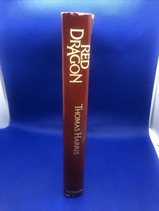 Red Dragon by Thomas Harris 1981 Book Club Edition Hardcover With Dust Jacket B8 2