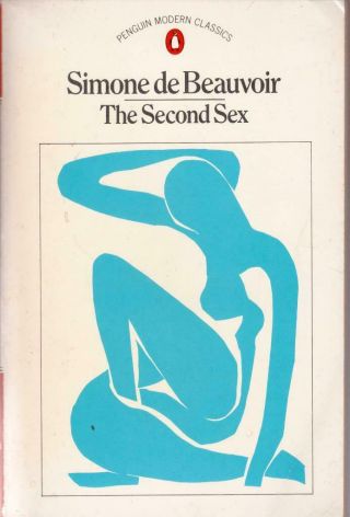 Simone De Beauvoir The Second Sex.  Penguin Modern Classics 1984