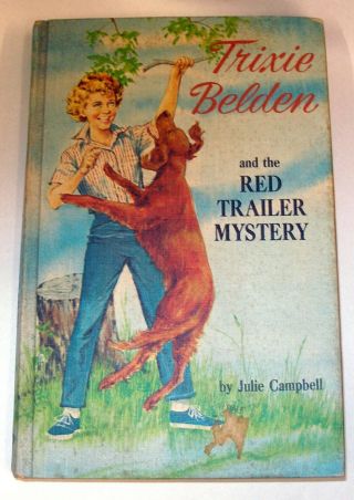 Trixie Belden And The Red Trailer Mystery Book 1965