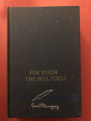 Vintage Book: For Whom The Bell Tolls By Ernest Hemingway | Copyright 1940/1968