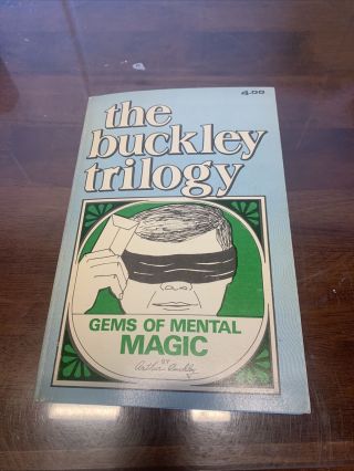 The Buckley Trilogy Gems Of Mental Magic By John Brown Cook & Arthur Buckley
