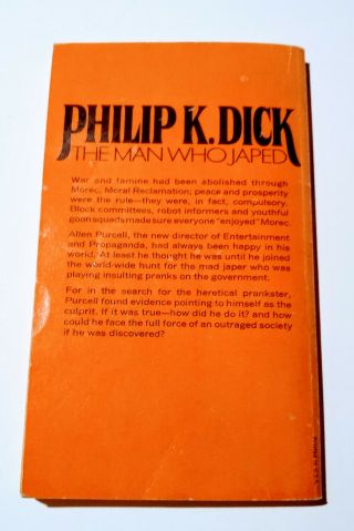 The Man Who Japed By Philip K.  Dick 3