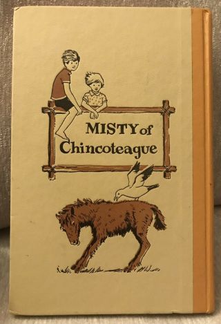 Misty of Chincoteague by Marguerite Henry,  1947 Hardcover Junior Deluxe Edition 2