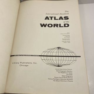 International Standard Atlas Of The World 1961 3