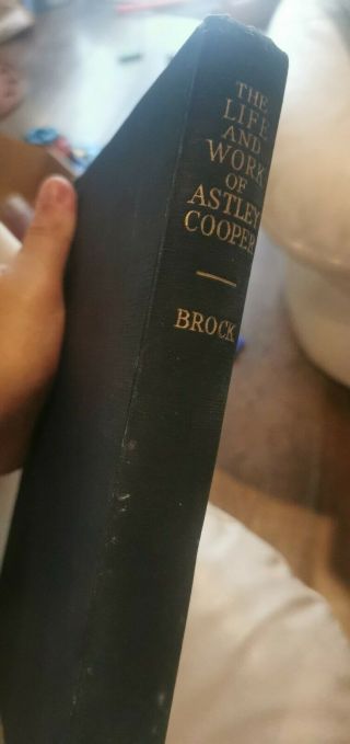 RARE ANTIQUE VINTAGE BOOK 1952 THE LIFE AND WORK OF ASTLEY COOPER 2