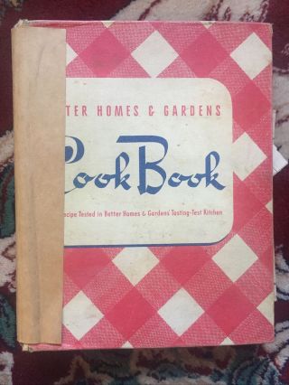Better Homes & Gardens Cookbook,  Wartime 2nd Print De Luxe Ed Jan.  1942