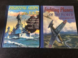 Fighting Ships Of The Usa (1941) & Fighting Planes Of The World (1940) Random H