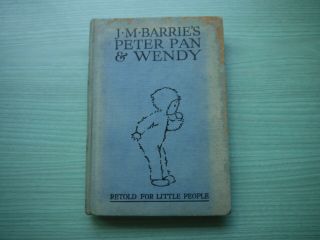 PETER PAN & WENDY by J.  M.  BARRIE H/BACK 1920 ' s MABEL LUCIE ATTWELL ILLUST 2
