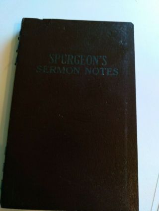 My Sermon Notes By Spurgeon - From Ecclesiastes To Melachi