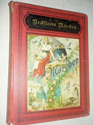 Märchenbuch Von Ludwig Bechstein - Mit Farbendruckbildern (um 1900 ?)