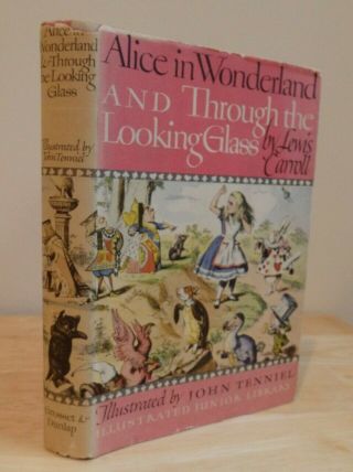 Lewis Carroll Alice In Wonderland Through The Looking Glass Hcdj 1946 Tenniel