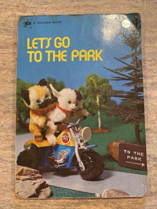 Let’s Go To The Park Vintage Golden Book