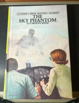 The Sky Phantom Nancy Drew Mystery 53 Carolyn Keene 1979 G&d Unread Shape
