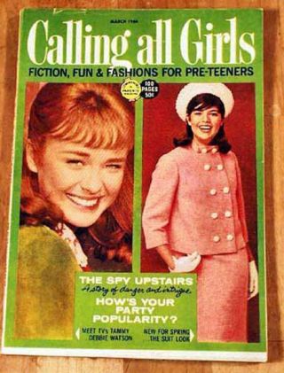 Calling All Girls,  March 1966,  Vintage,  Read Once,