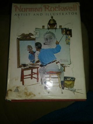 Norman Rockwell Artist And Illustrator T.  S.  Buechner Abrams 1970 First Edition