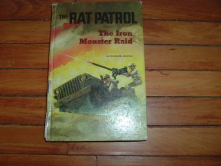 Vintage Book The Rat Patrol The Iron Monster Raid