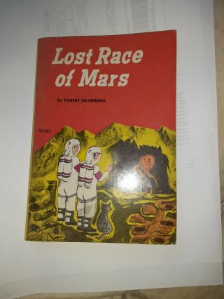 Lost Race Of Mars By Robert Silverberg Tx 535 Vintage Paperback