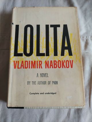 Lolita,  Vladimir Nabokov 1955 Hardcover 1st Edition 15th Impression Fast Ship