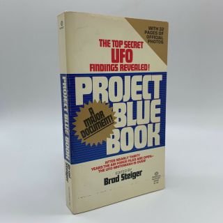 Project Blue Book,  Brad Steiger,  1976,  Ufo Flying Saucers