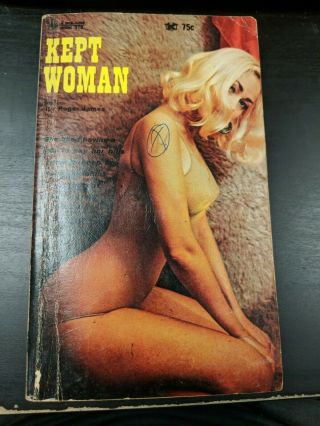 Kept Woman By Roger James 1967 Beeline Gay Lesbian Adult Erotica Paperback