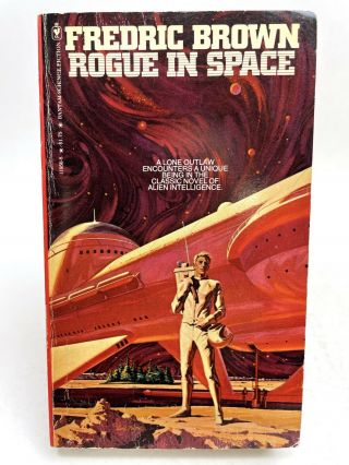 Rogue In Space Fredric Brown Bantam 11950 - 8 Science Fiction