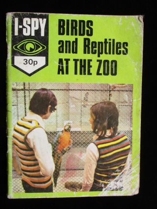 I - Spy - Birds And Reptiles At The Zoo (paperback 1977)
