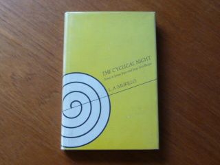 Jorge Luis Borges:l.  A.  Murillo: " Cyclical Night " 1st.  Us.  Ed.  Hardcover Book W/dj