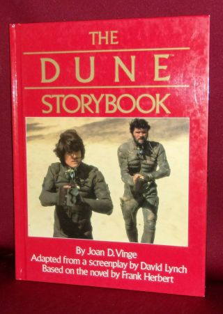 Joan D Vinge The Dune Storybook First Edition 1984 Based On The David Lynch Film