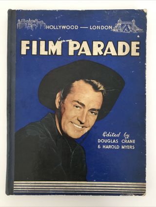 Vintage Hollywood - London Film Parade Book Marks & Spencer 1949 Hardcover