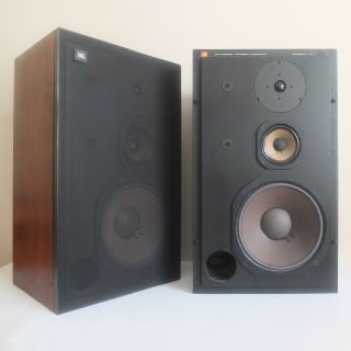 Jbl Model L110 Three - Way Speakers C.  1978—refoamed 10 " Alnico Woofers—superb Cond